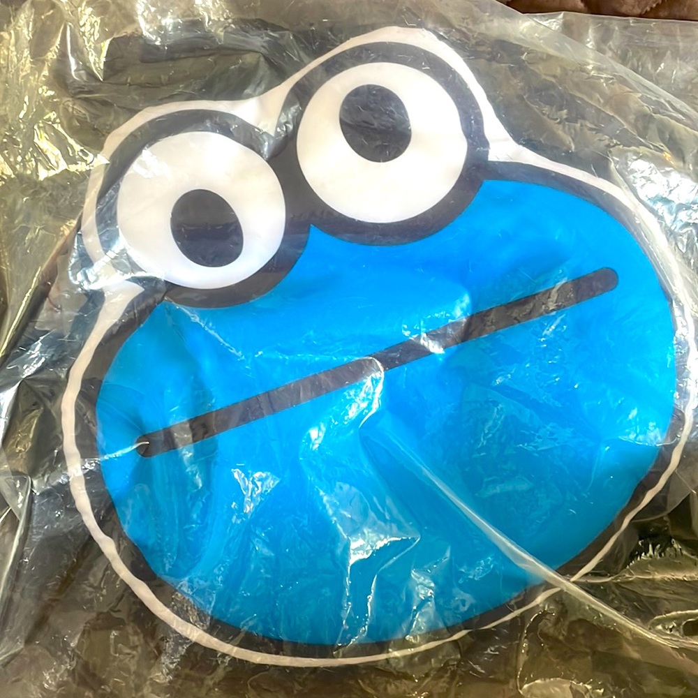 Bape Cookie Monster pillow